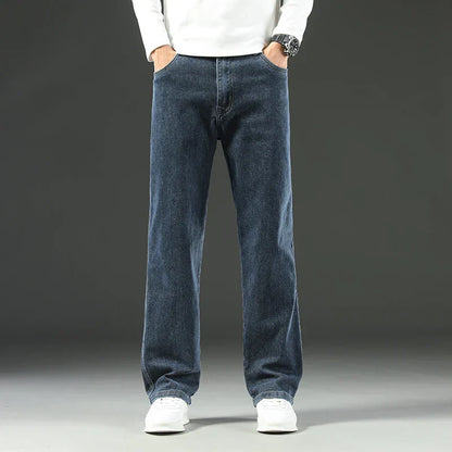 Herren Jeans Weit Bequem Relaxed Fit