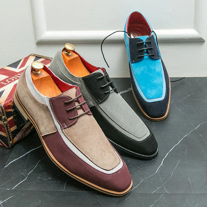 Herren Schuhe Wildleder Braun Elegant