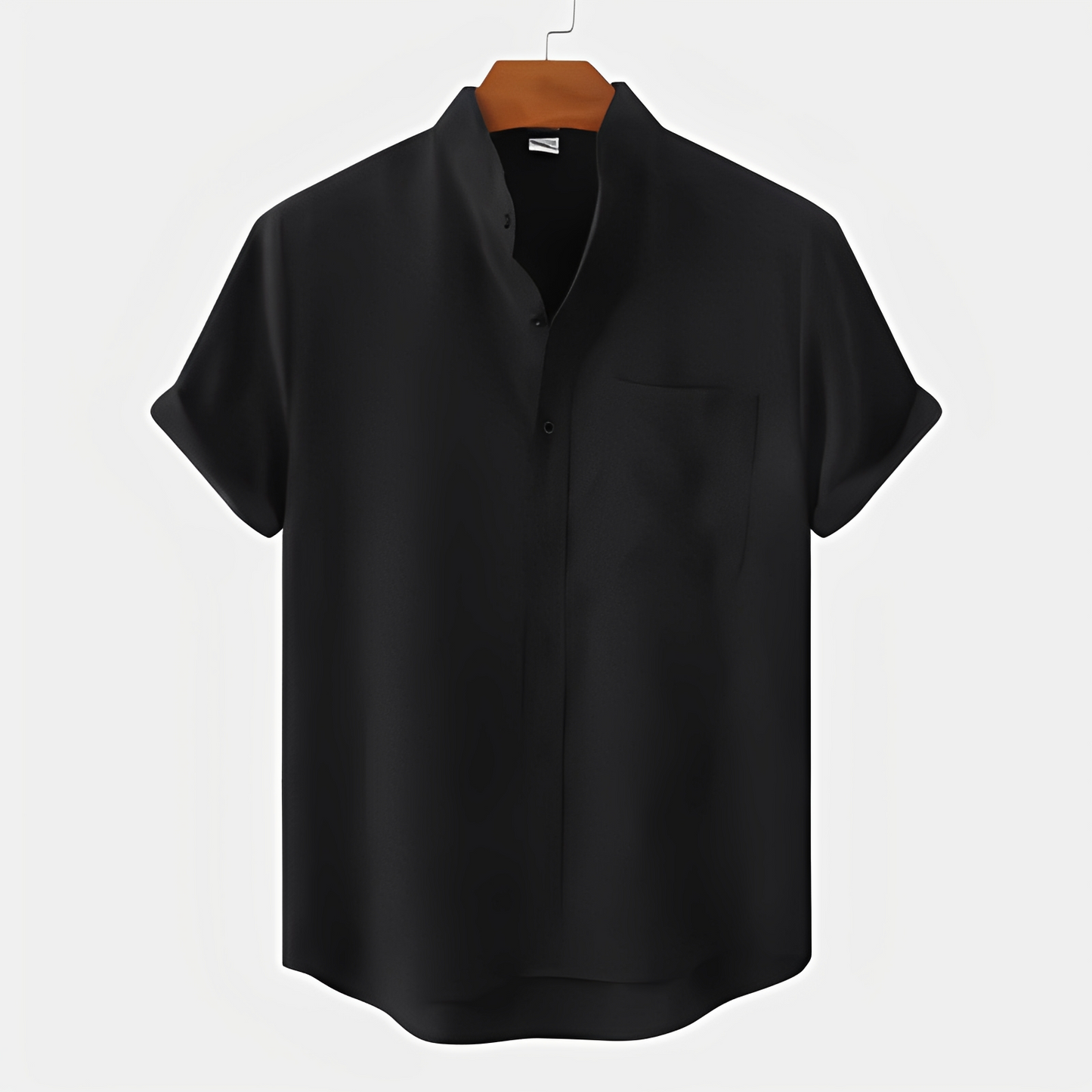 Herren Sommerhemden Modisch Leicht Slim Fit