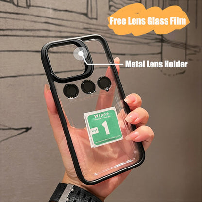 iPhone Hülle Rüstungsstil robust schwarz