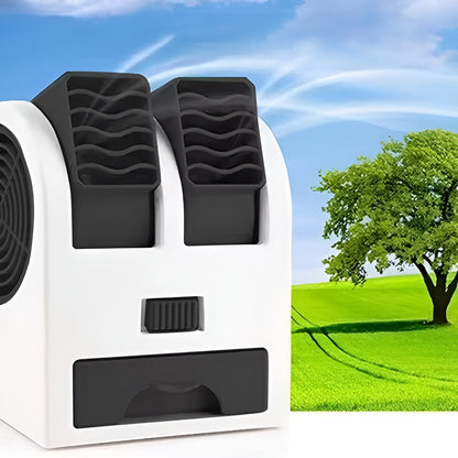 Tischluftbefeuchter Ventilator Dual Turbo Kühlung