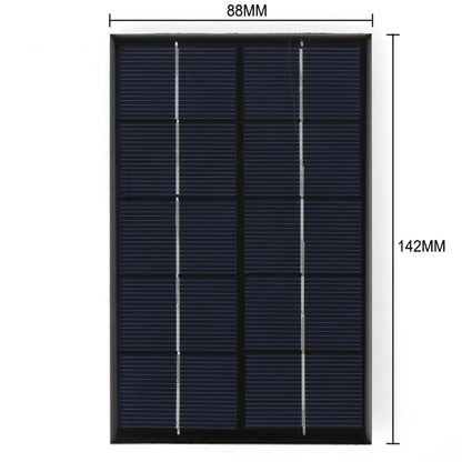 Tragbares Solarladegerät USB Notfall Wanderung