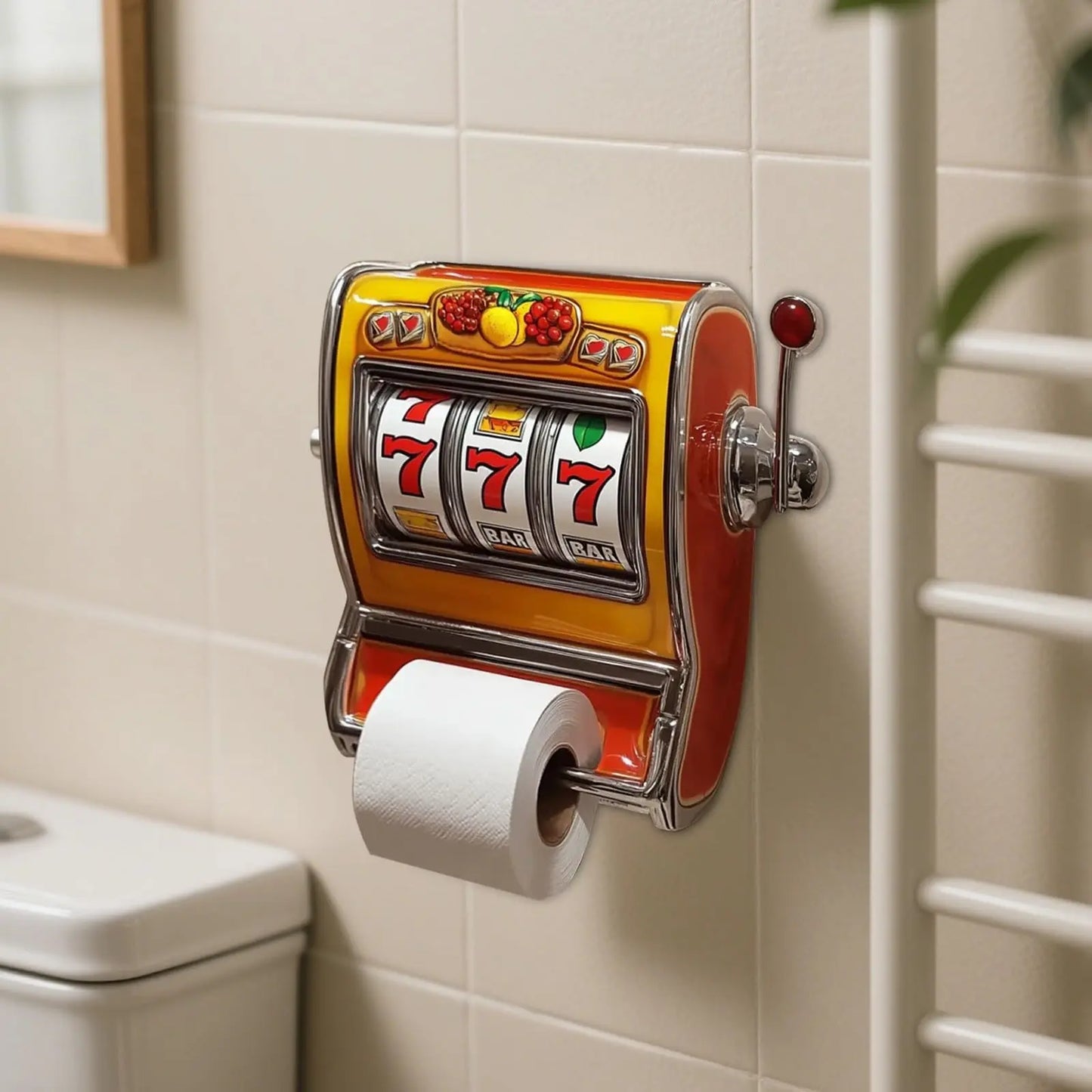 Toilettenpapierhalter Spielautomat Design Berlin