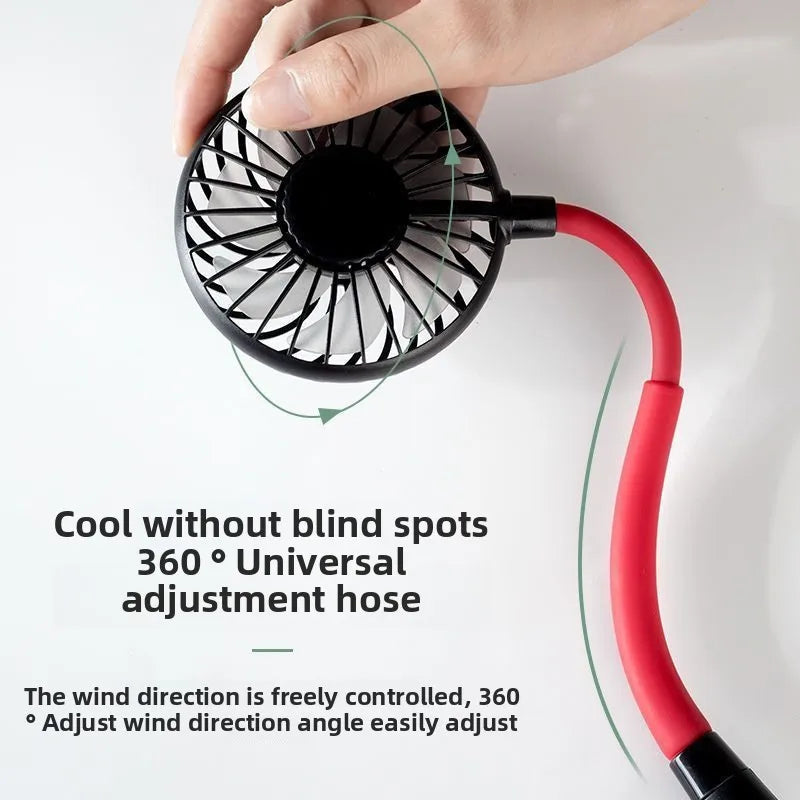 Halskühlventilator Verstellbar Kühlung Mobil Freihand