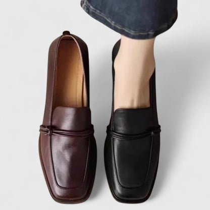 Damen Loafer Bequem Slip-On Schuhe Klassisch