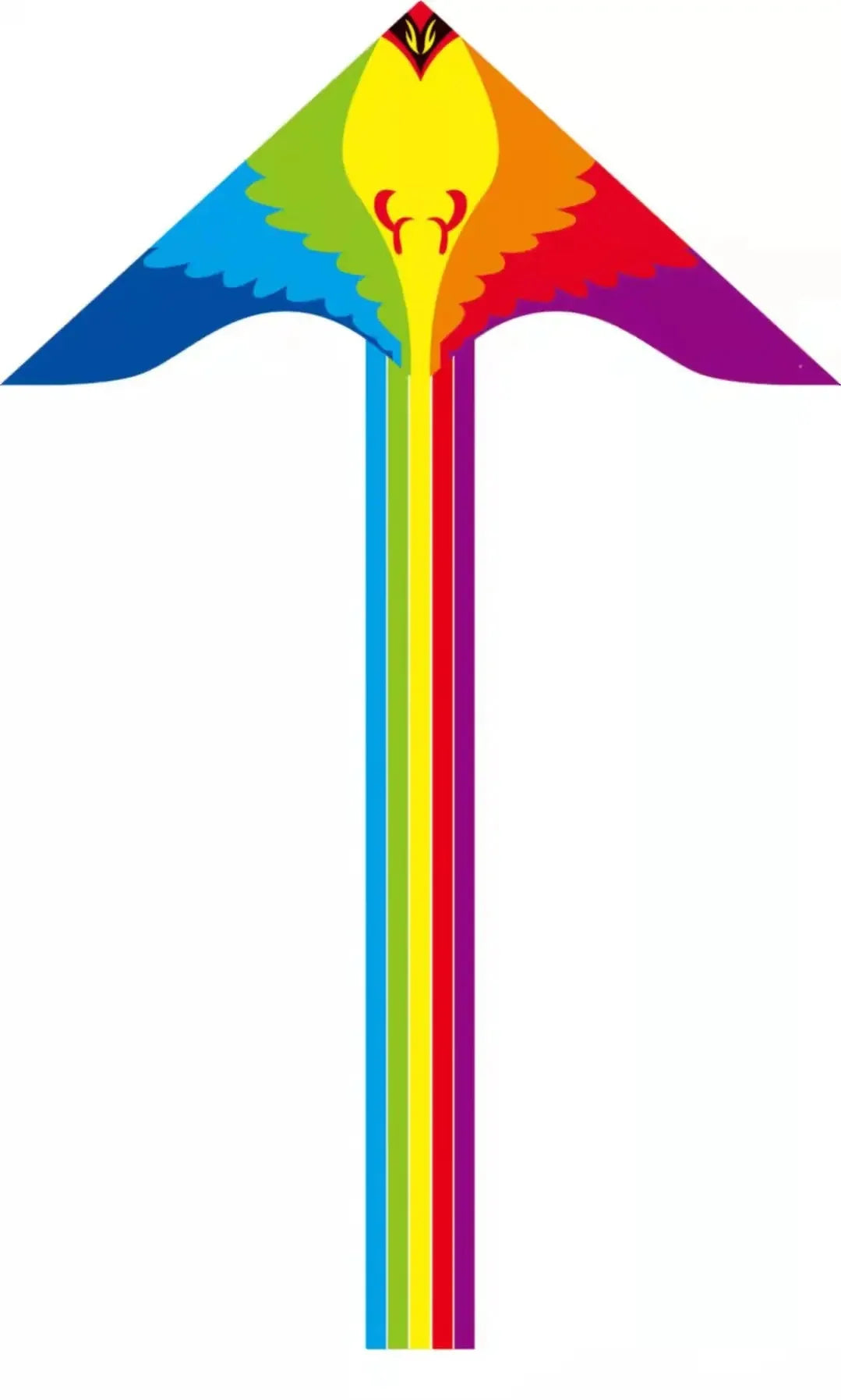 Bunter Drachen Longtail Regenbogen Outdoor Spielzeug