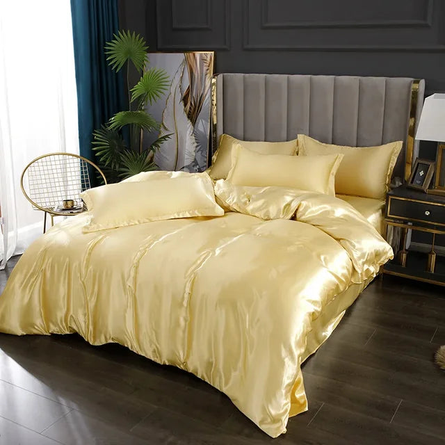 Luxuriöse Satin Bettwäsche Soft & Elegant