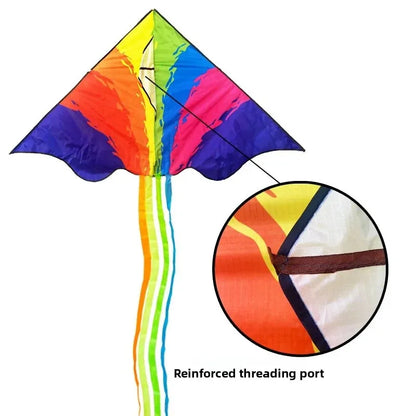 Bunter Drachen Longtail Regenbogen Outdoor Spielzeug - BerlinGlamour