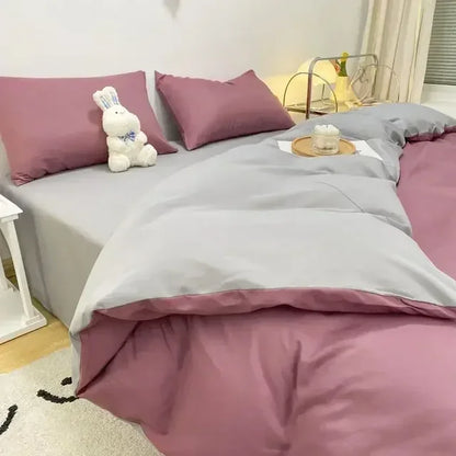 DuoDream Bettdecke - Stylische Wendebettwäsche Komfortabel Modern