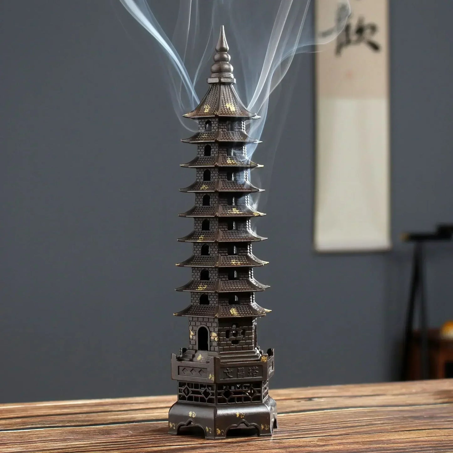 Räuchergefäß Zen Style Wasserfall Rauchspiel Modern