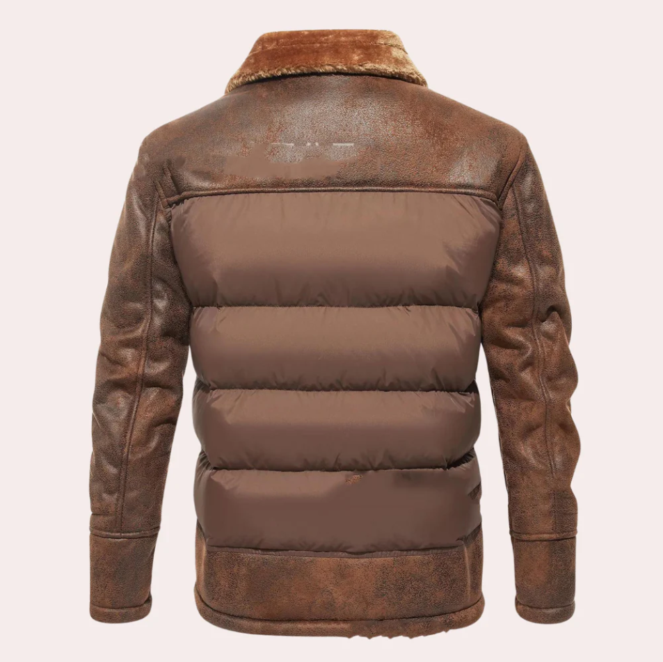 Herren Winterjacke Warm Kuschelig Wasserdicht