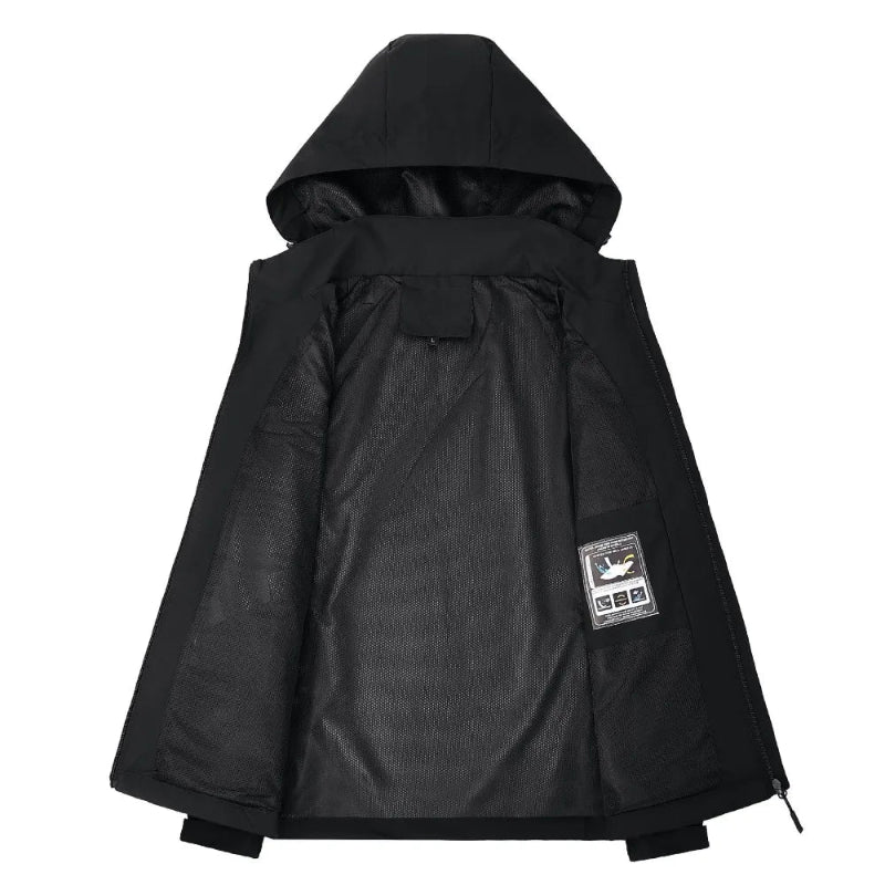 Wasserdichte Herren Regenjacke Atmungsaktiv Outdoor