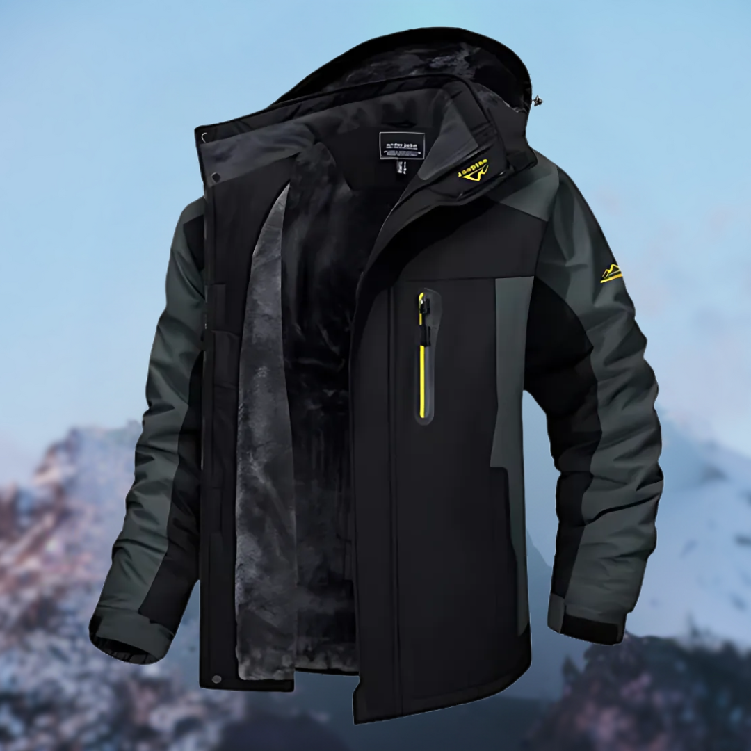 Wasserfeste Herren Winterjacke Warm Isoliert