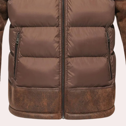 Herren Winterjacke Warm Kuschelig Wasserdicht