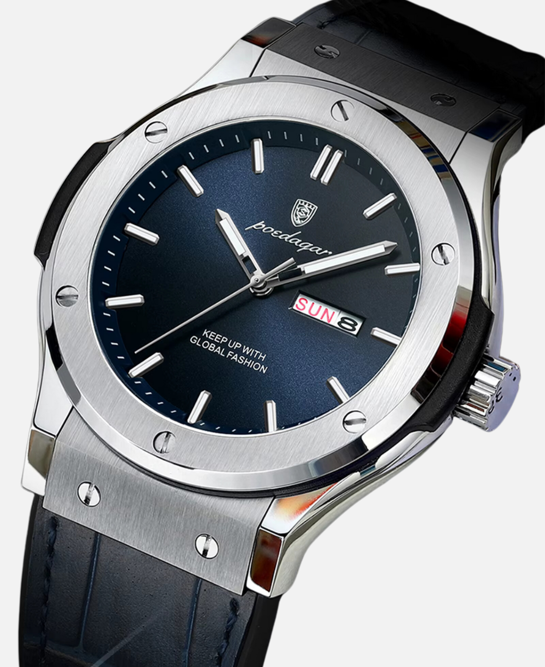 Herrenuhr Klassisch Leder Armband Elegante Design