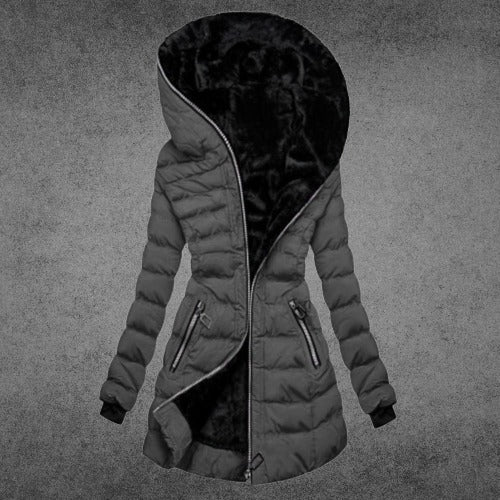 Damen Winterjacke Warm Isoliert Stilvoll - BerlinGlamour