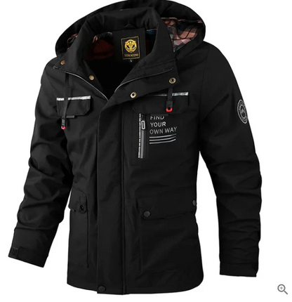 Wasserdichte Winterjacke Herren Warm Isoliert