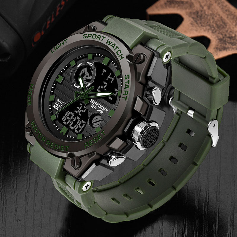 Herren Armbanduhr Sport Digital Wasserdicht