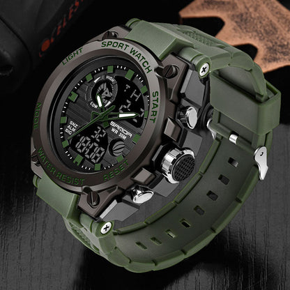 Herren Armbanduhr Sport Digital Wasserdicht