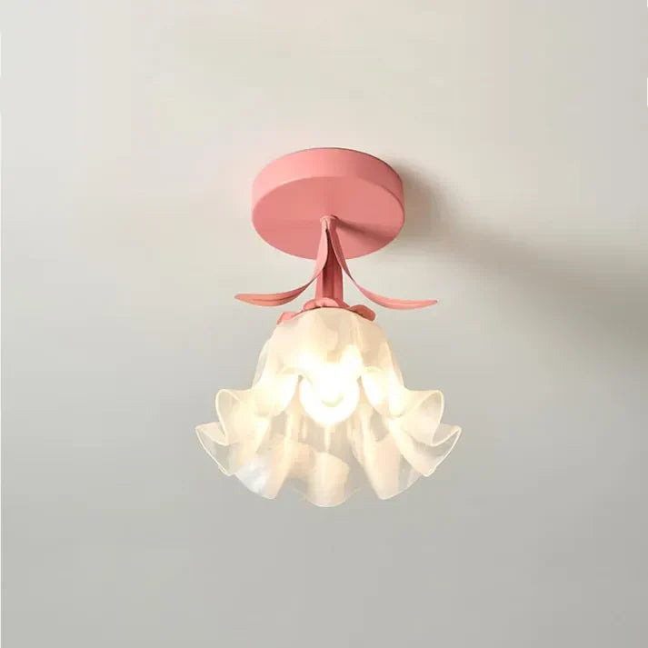 Mini Deckenleuchte Blumenmuster Modern Dimmbar - BerlinGlamour