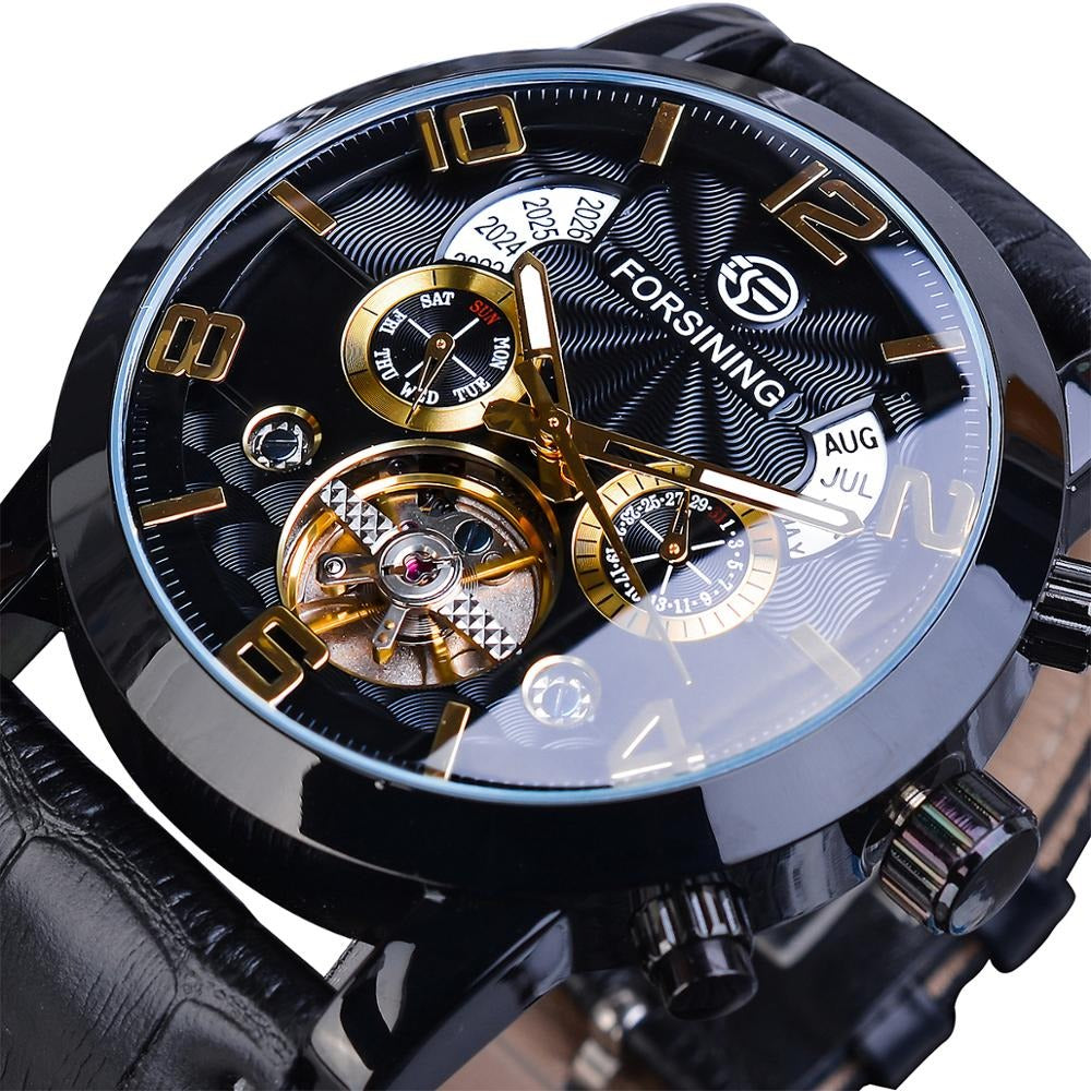Herrenuhr Mechanisch Automatik Edelstahl Luxus - BerlinGlamour