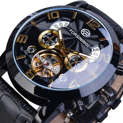Herrenuhr Mechanisch Automatik Edelstahl Luxus - BerlinGlamour