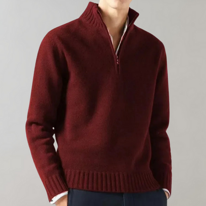 Bequemer Herren Sweater Baumwolle Elegant Größe