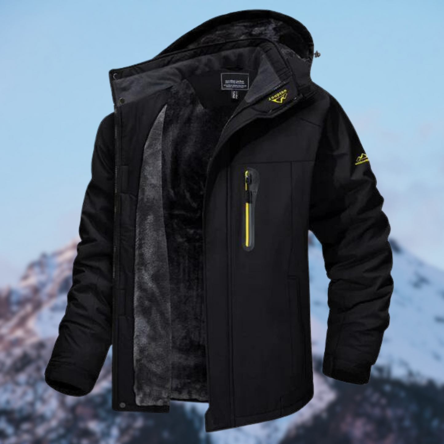 Wasserfeste Herren Winterjacke Warm Isoliert