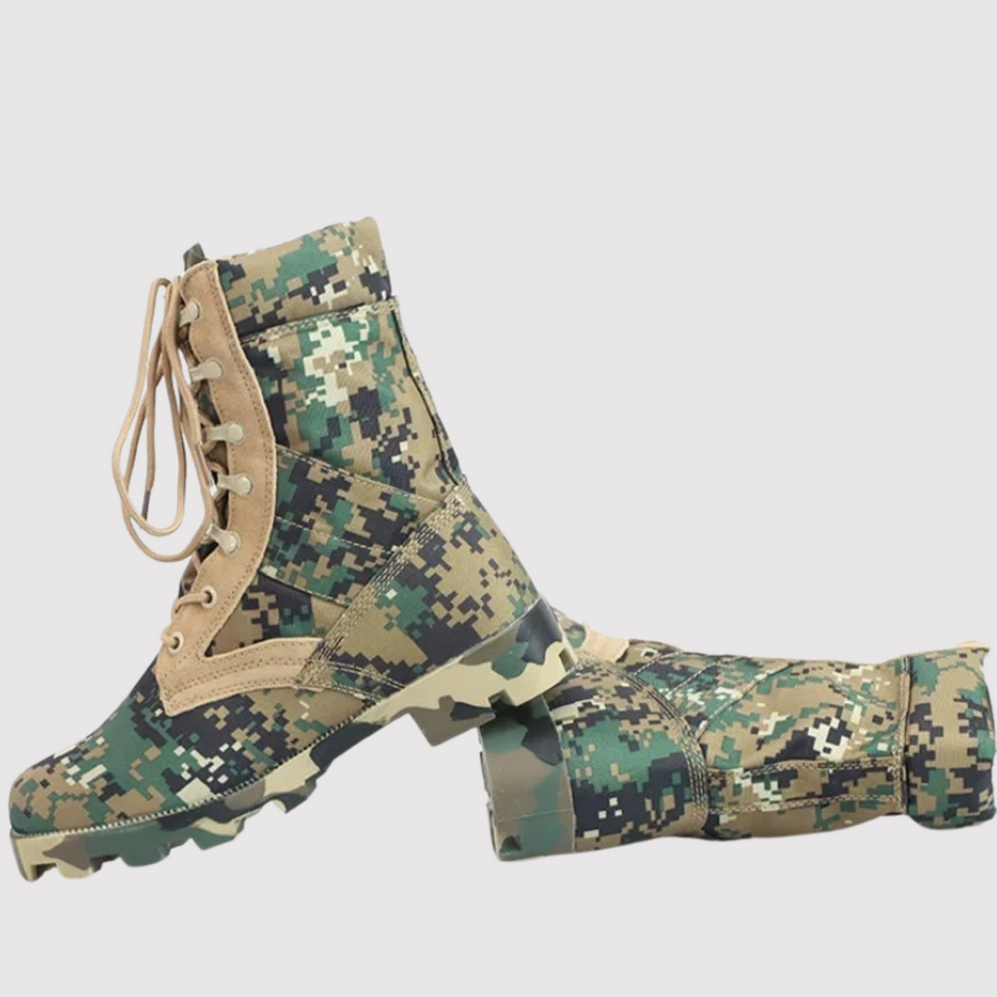 Militärstiefel Taktisch Schwarz Stahlkappe - BerlinGlamour