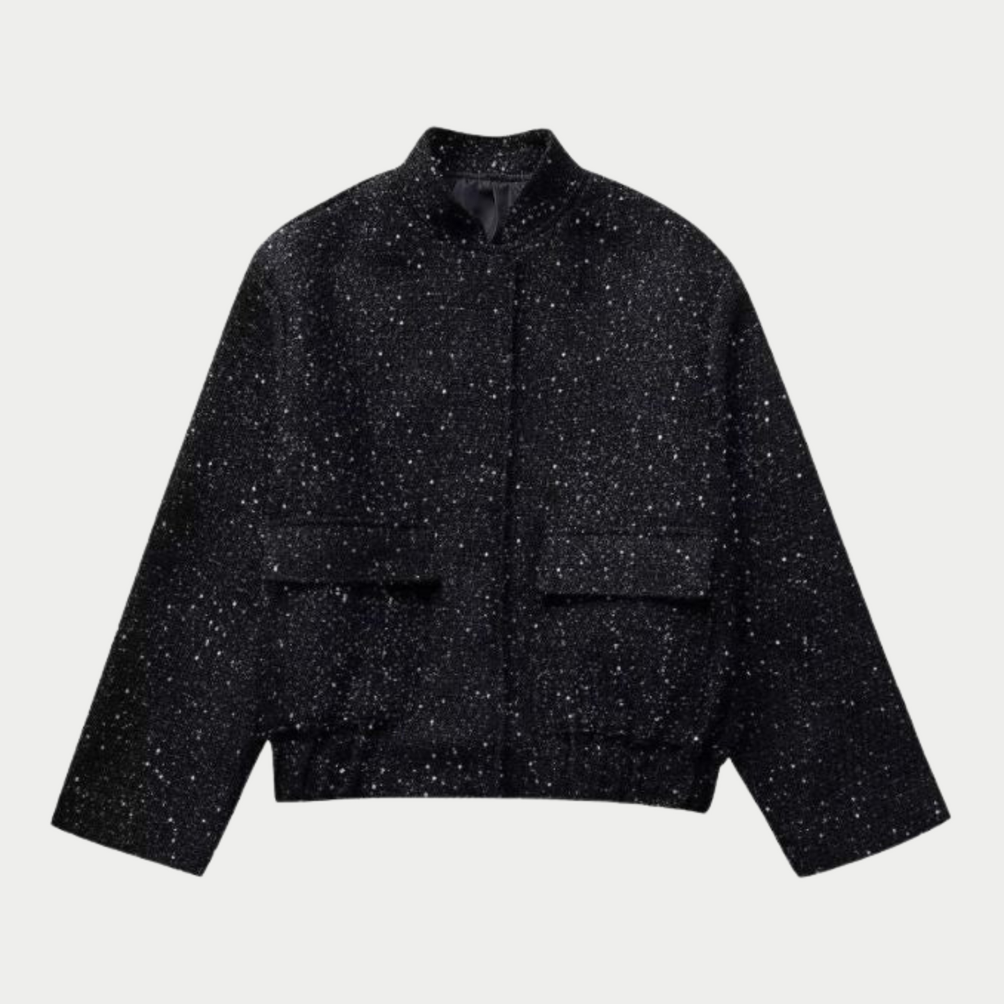 Glamour Jacke Pailletten Elegante Abendjacke