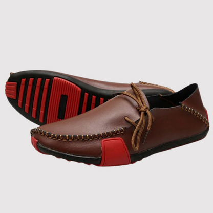Leder Freizeitschuhe Damen ModeSchuhe
