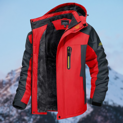 Wasserfeste Herren Winterjacke Warm Isoliert