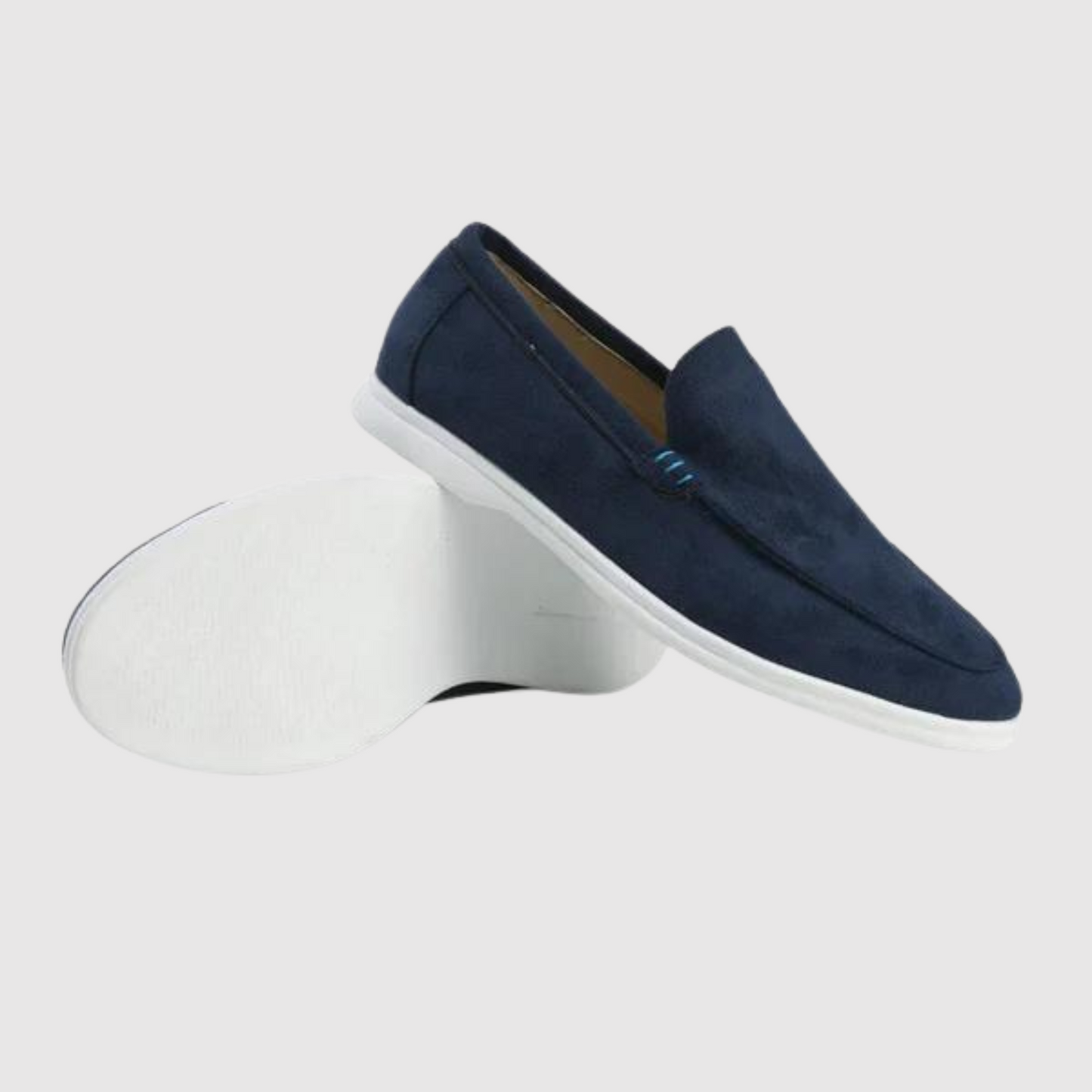 Herren Loafer Schuhe Wildleder Braun Elegant