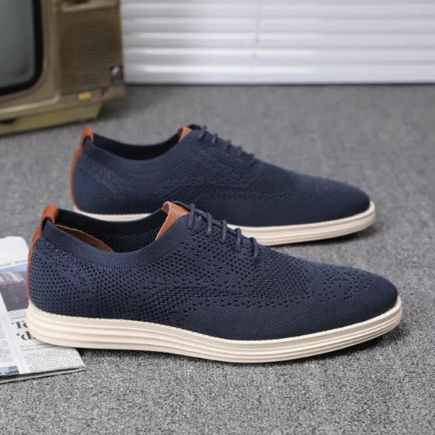 Freizeitschuhe Mesh Bequem Gestrickt Damen