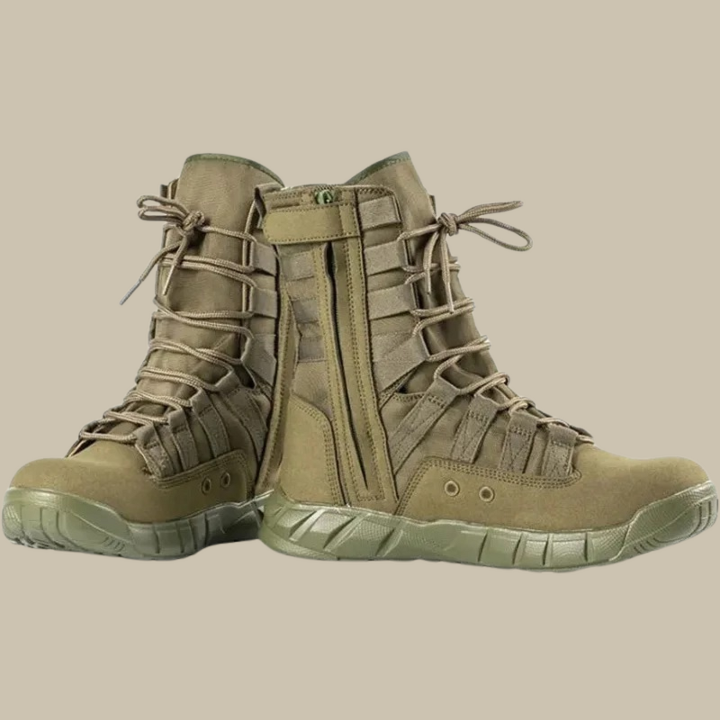 Taktische Kampfstiefel Militärstil Schwarz