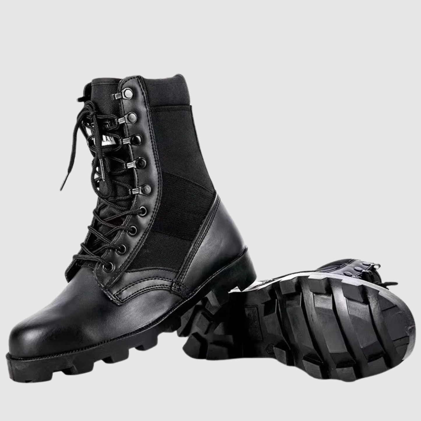 Militärstiefel Taktisch Schwarz Stahlkappe