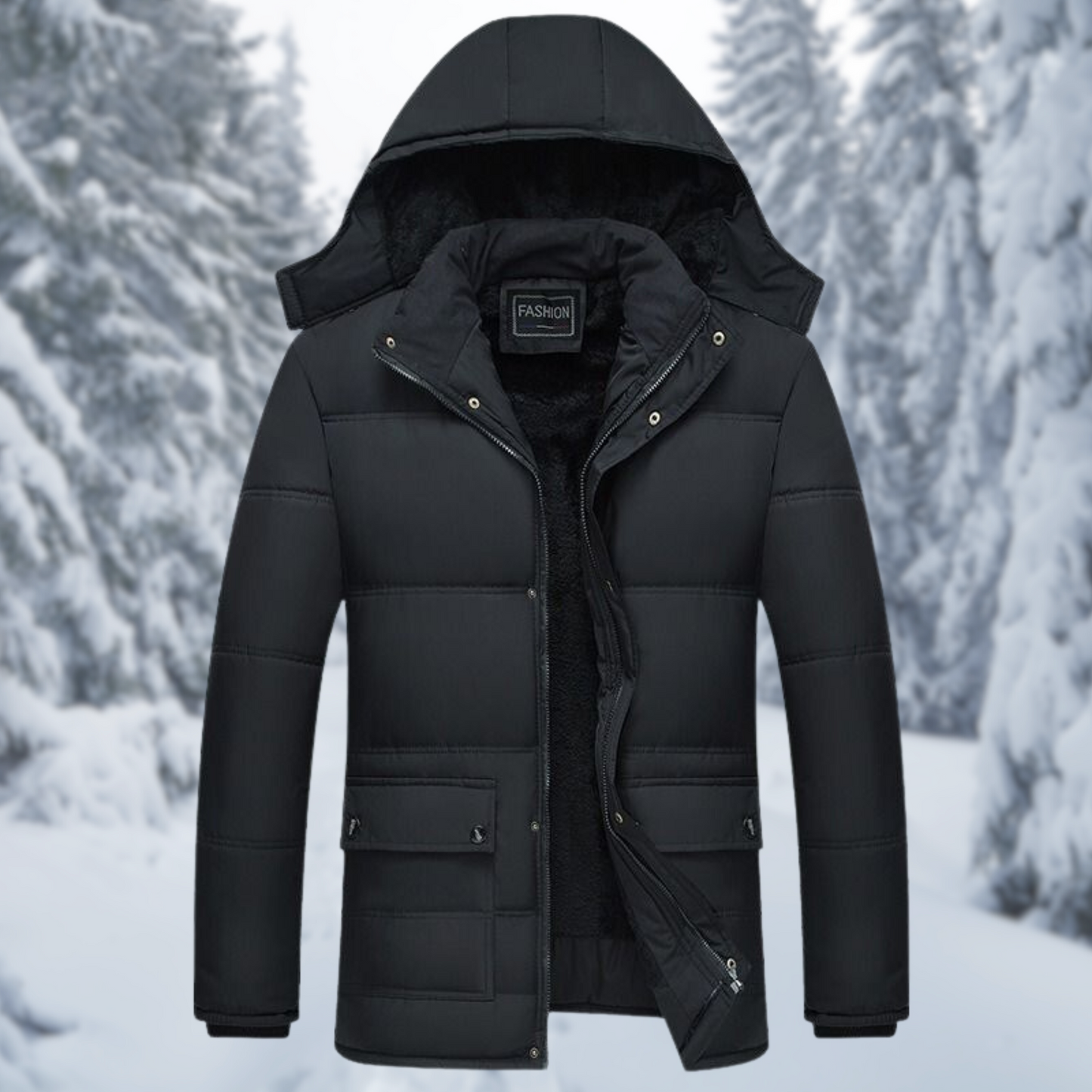 Gefütterte Winterjacke Warm Damen - BerlinGlamour