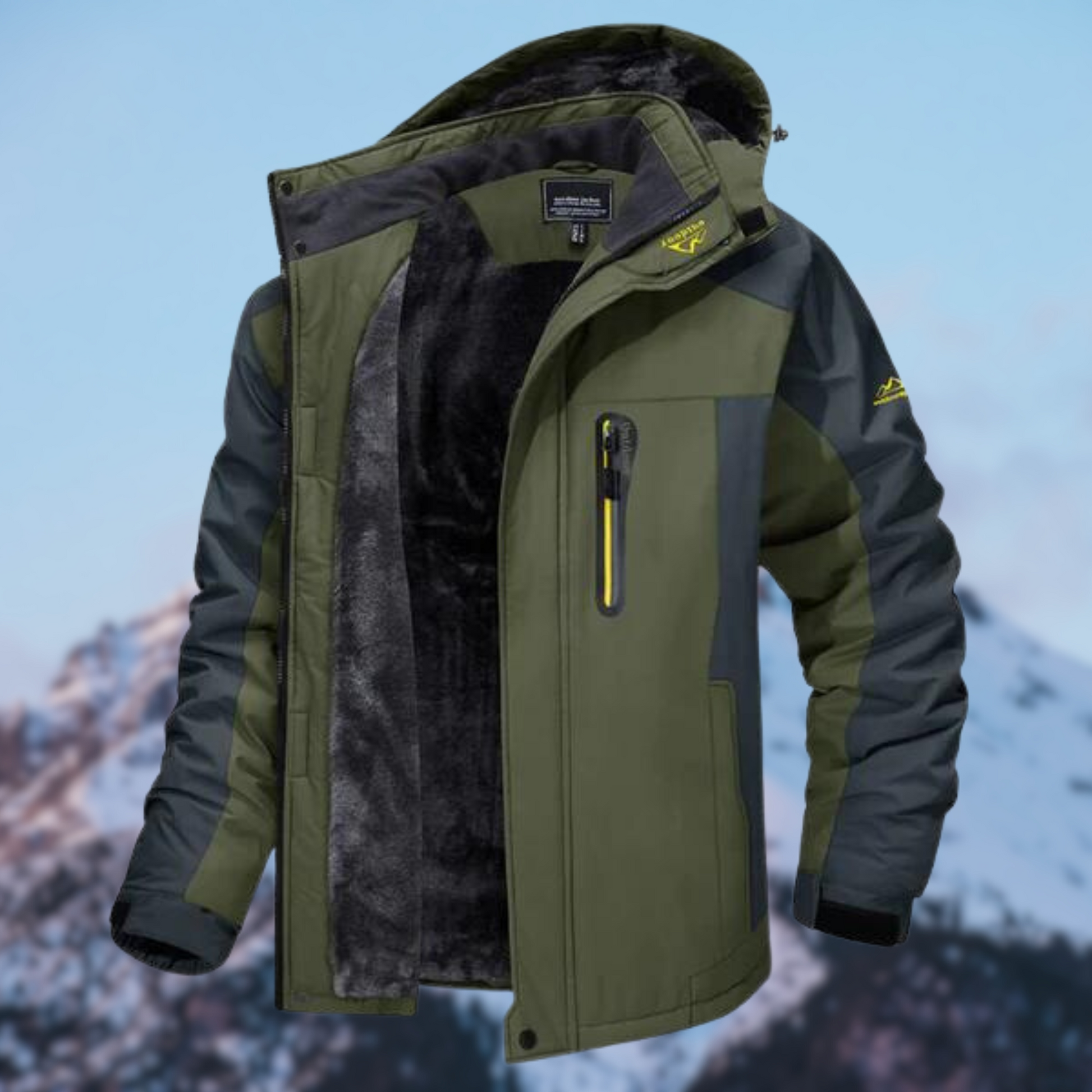 Wasserfeste Herren Winterjacke Warm Isoliert - BerlinGlamour
