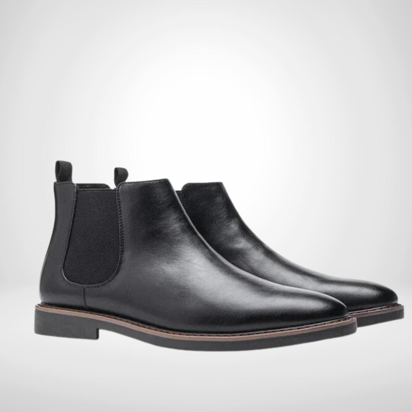 Herrenstiefel Winterstiefel Braun Lederschuhe