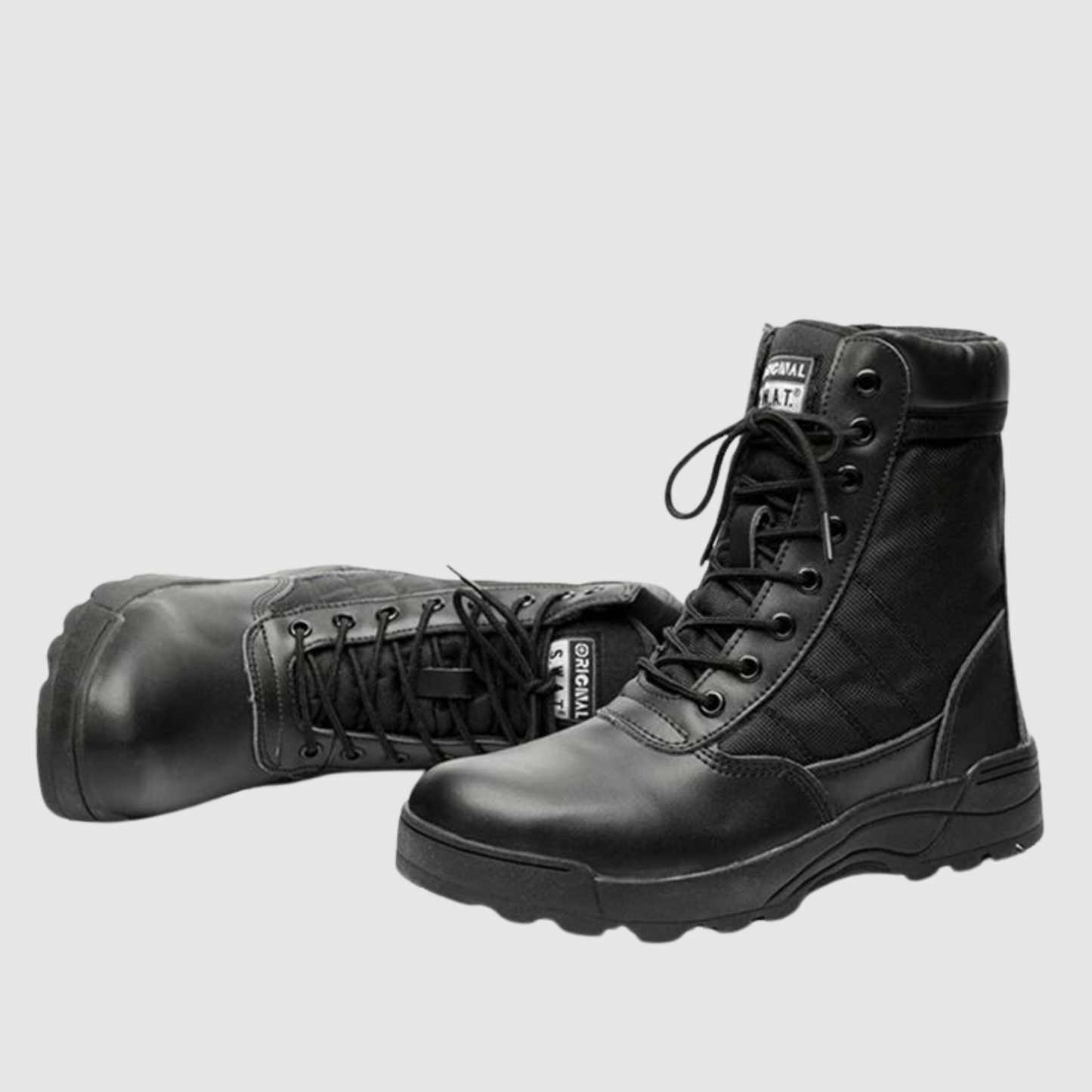Militärstiefel Heidi Stil Schwarz - BerlinGlamour