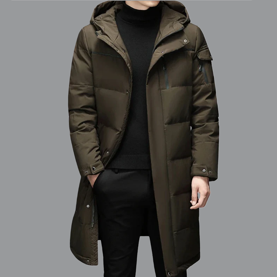 Herren Daunenmantel Warm Isolierend für Winter