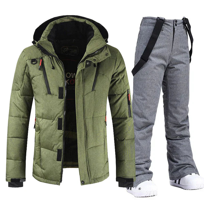Herren Ski-Set Wasserdicht Winddicht Jacke Hose