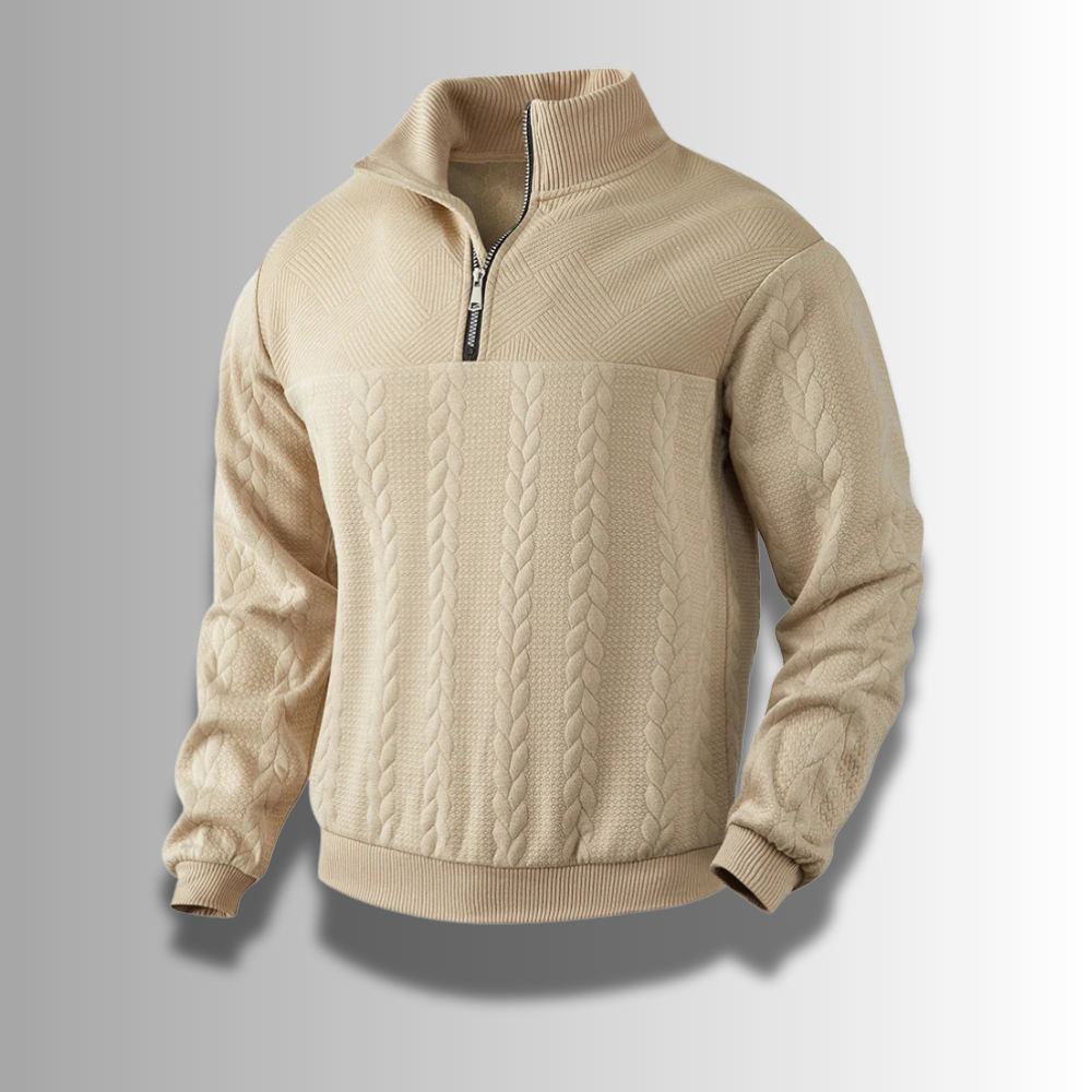 Herren Pullover Merinowolle Warm Hochwertig