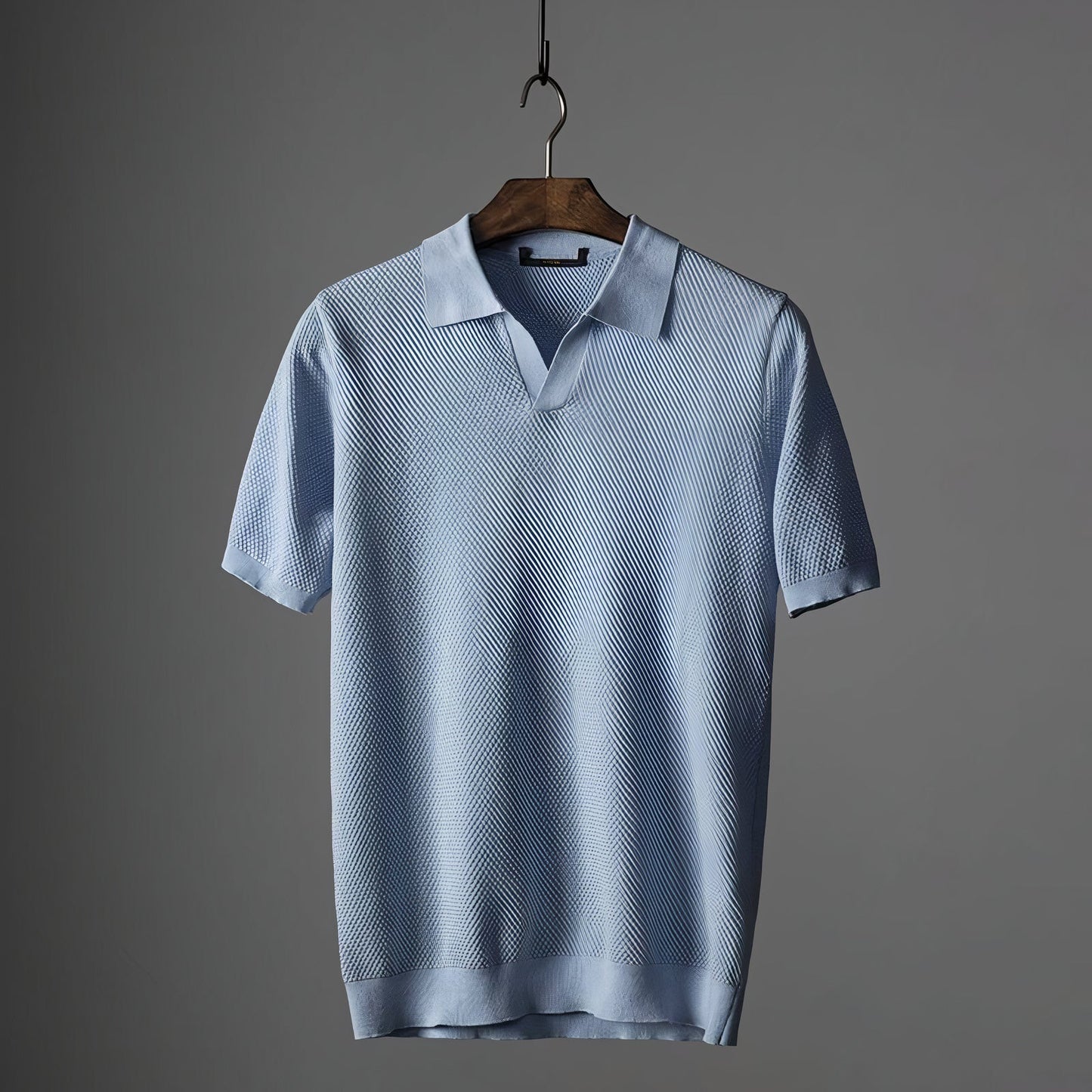 Poloshirt im V-Ausschnitt - Stefan