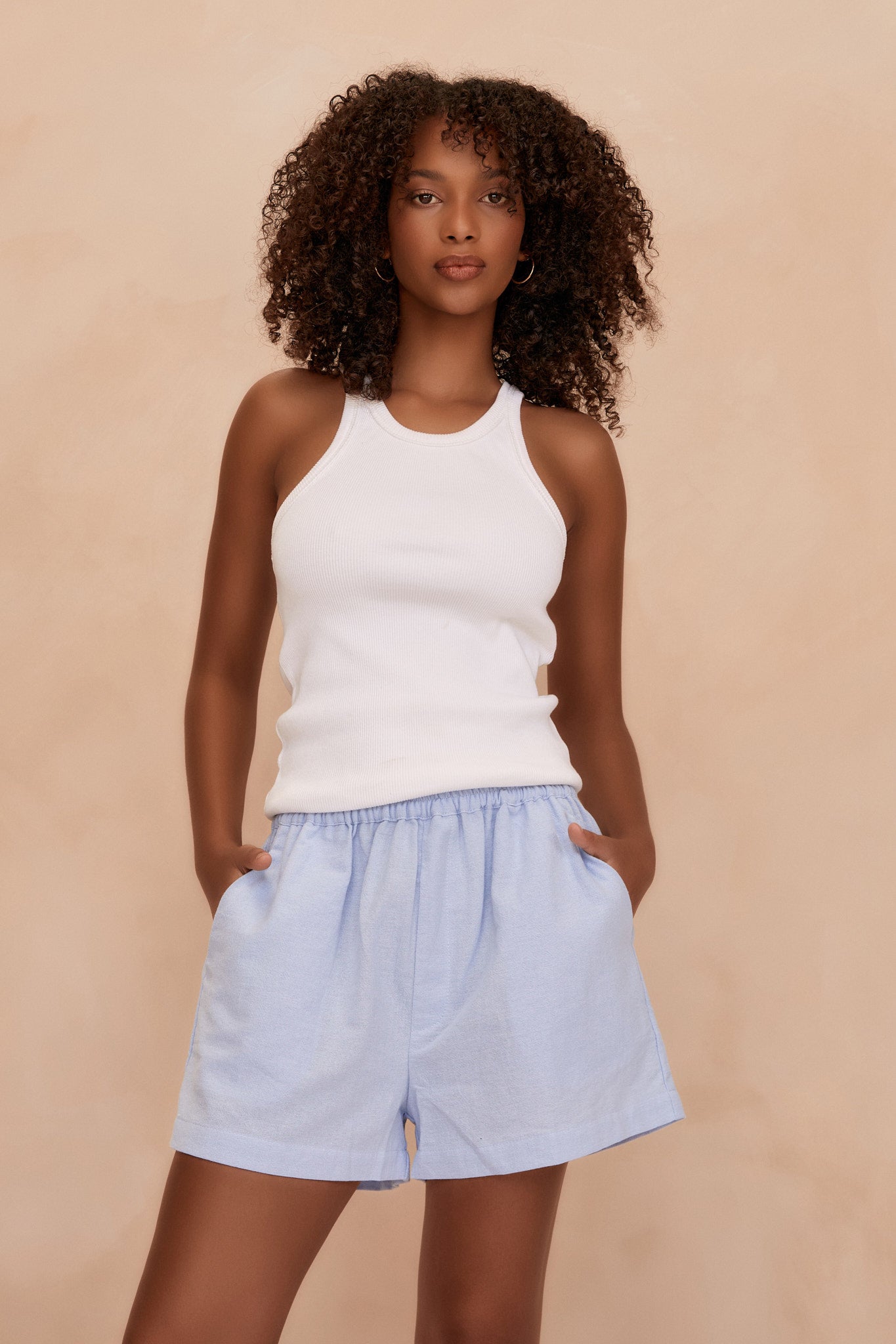 BerlinGlamour Blau Shorts