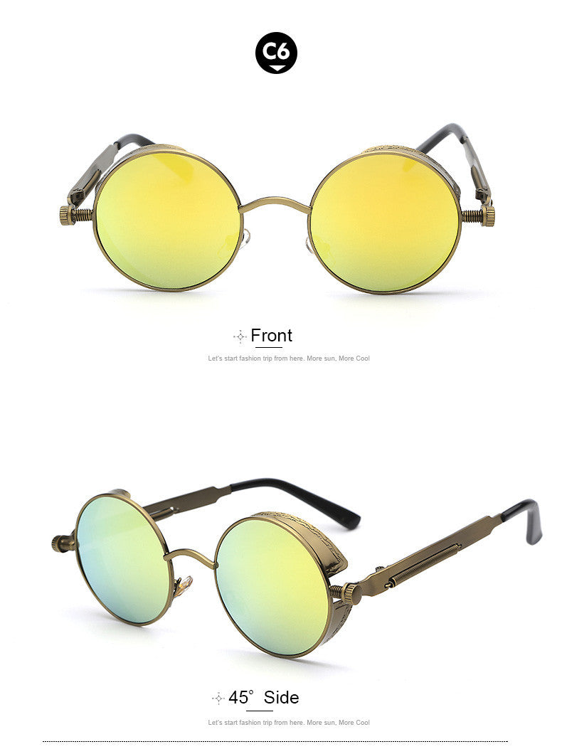 Herren Sonnenbrille Retro Vintage Stil