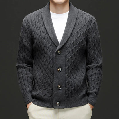 Herren Strickjacke Klassisch Elegante Qualität