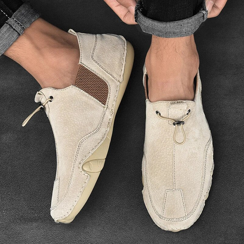 Männer Halbschuhe Orthopädisch Bequem Schnürsenkel - BerlinGlamour