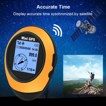 GPS Navigator Kompakt Hochpräzisionskompass Tracker Gerät