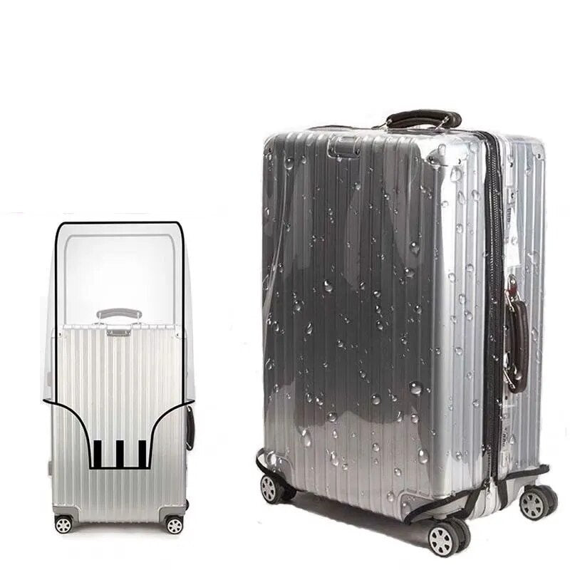 Reisegepäckschutz Transparent Klappbar